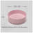 Pink Ceramic Vessel Sink - Round Artistic Bathroom Sink for Modern Bathroom Decor