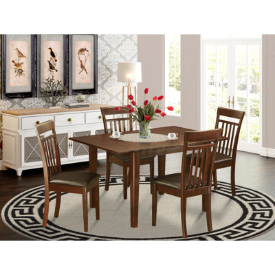 Adonica Butterfly Leaf Dining Set by Lark Manor