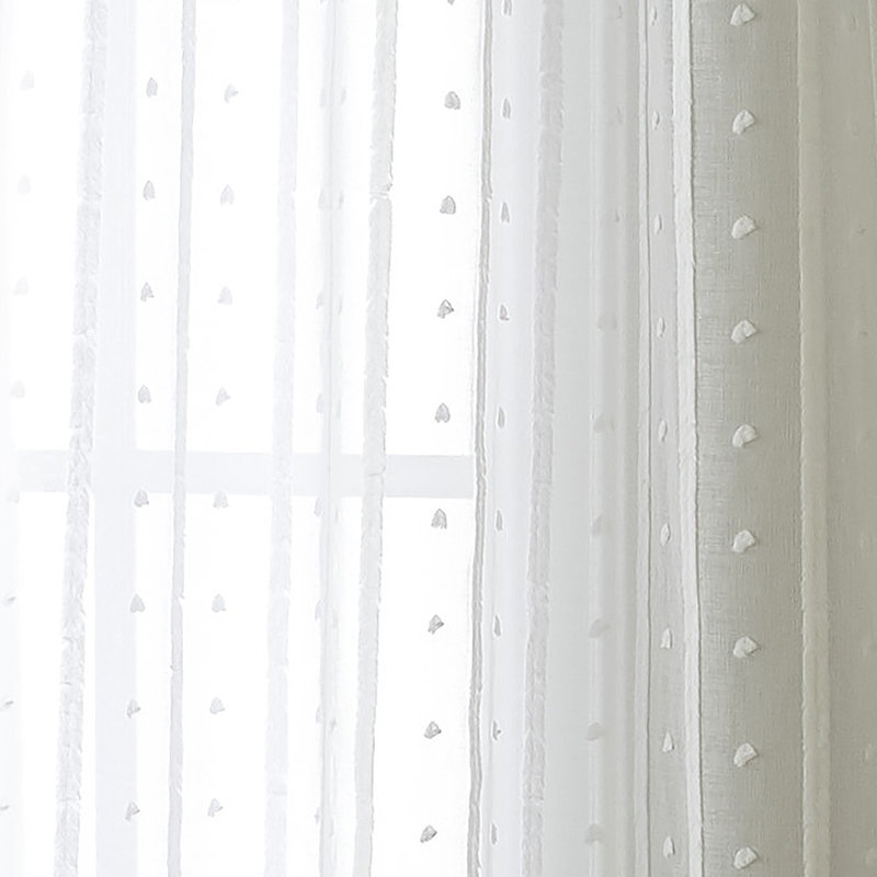 Orchimont Semi Sheer Curtain Pair