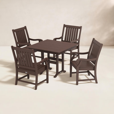 POLYWOOD® Verlyn 38" Patio Dining Set
