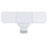 Dualux 3 - Head LED Battery Powered Dusk to Dawn Outdoor Security Area Light with Motion Sensor