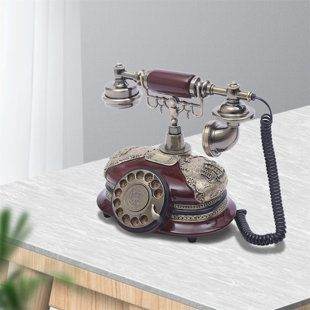 Vintage Rotary Dial Corded Telephone