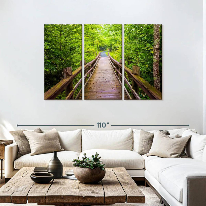 Lilie Limberlost Trail, 48" H x 74" W