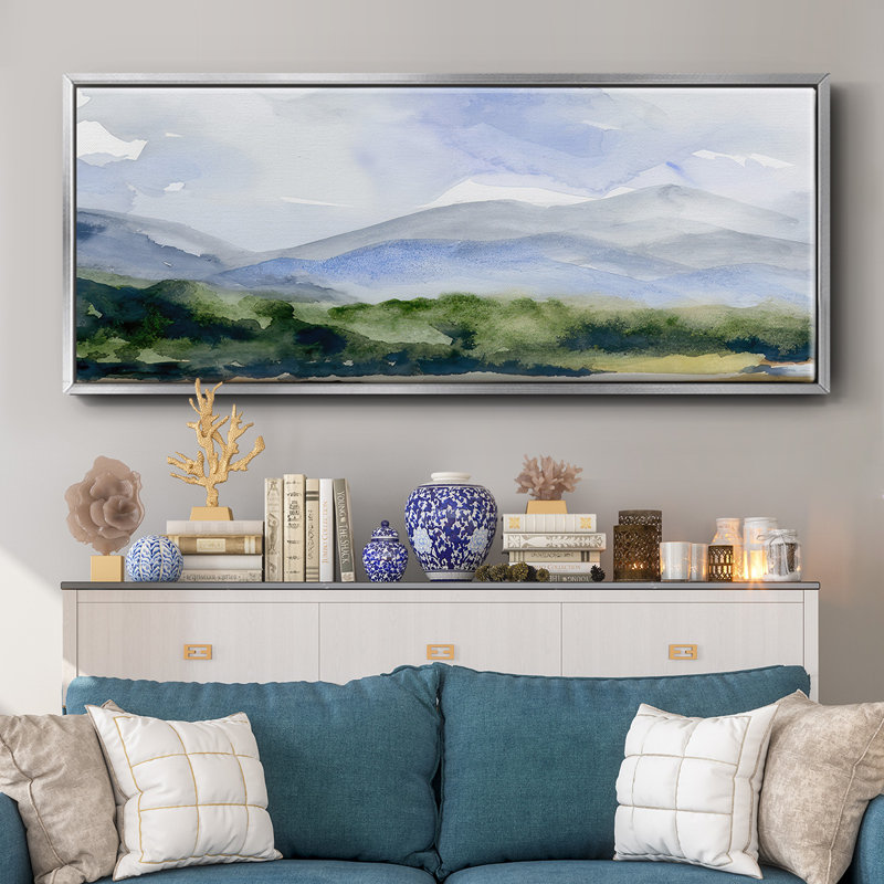 Blue Ridge II- Framed Canvas