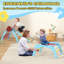 6 In 1 Foldable Wooden Pikler Triangle Climbing Set 