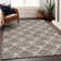 Premium Machine Washable Prisco Brown Rug