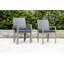 Chaise de patio empilable avec coussin Brochan-1723232951
