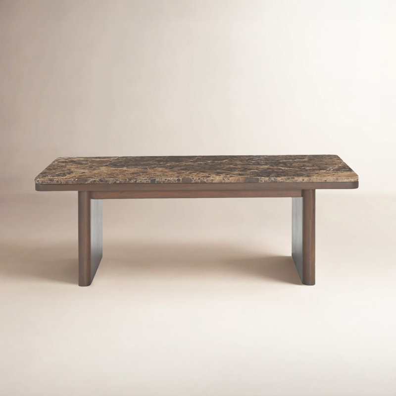 Caden Coffee Table Walnut, Emperado