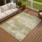 Machine Washable Indoor/Outdoor Chantille ACN2362 Abstract Rug-118575022