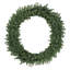 Couronne de Noël artificielle canadienne en pin de taille commerciale non éclairée-1052504341