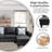 Stevo Faux Leather Living Room Set-1987052610-1987052615