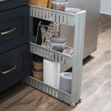 28.35'' H x 4.92'' W Utility Cart