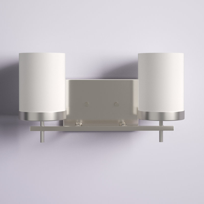 Lumière de meuble-lavabo à intensité variable, Nickel brossé, Non, 2