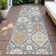 Machine Washable Indoor/Outdoor Husby ACN2200 Bohemian Rug