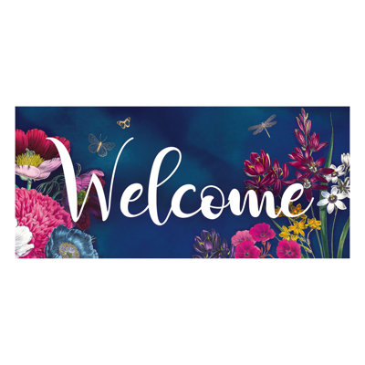 Tapis d'extérieur antidérapant 22 po x 10 po Garden
