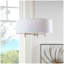 Lustre 5 lumières à abat-jour tambour-601049279-574542140