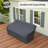 Carolina 75" Wide Outdoor Wicker Patio Sofa Cover