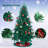 Artificial Christmas Tree with LED String Lights-930530732