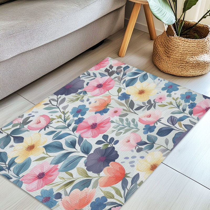 Tapis tressé Garden Delight, Rectangulaire 3 pi x 5 pi