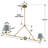 Kinston 2-Light Dimmable Linear Chandelier -1248687891
