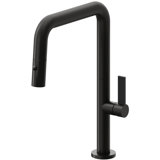 Pull-Down Kitchen Faucet With Button Sprayer - Quad Spout