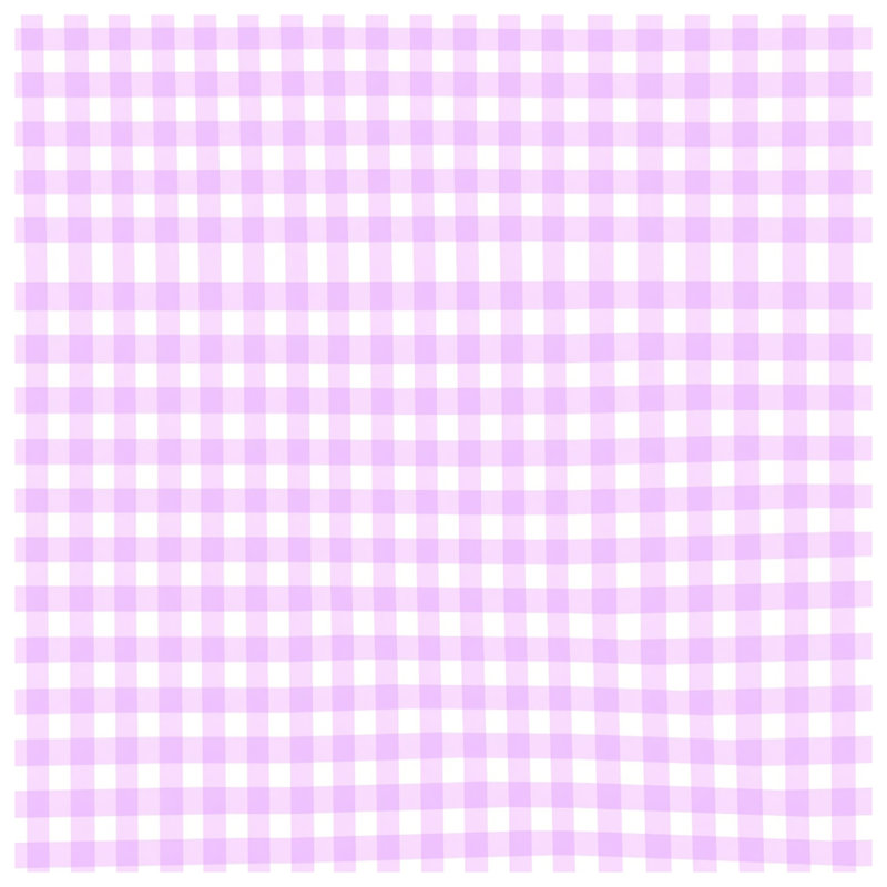 Édredon vichy mauve et blanc, Twin
