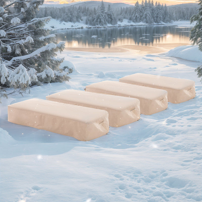 Harsha Outdoor Patio Chaise Lounge Cover