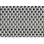 Repose-pieds carré rembourré en tissu jacquard