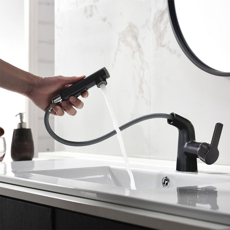 Single-Hole and Mounting / Installation Required -handle Bathroom Faucet