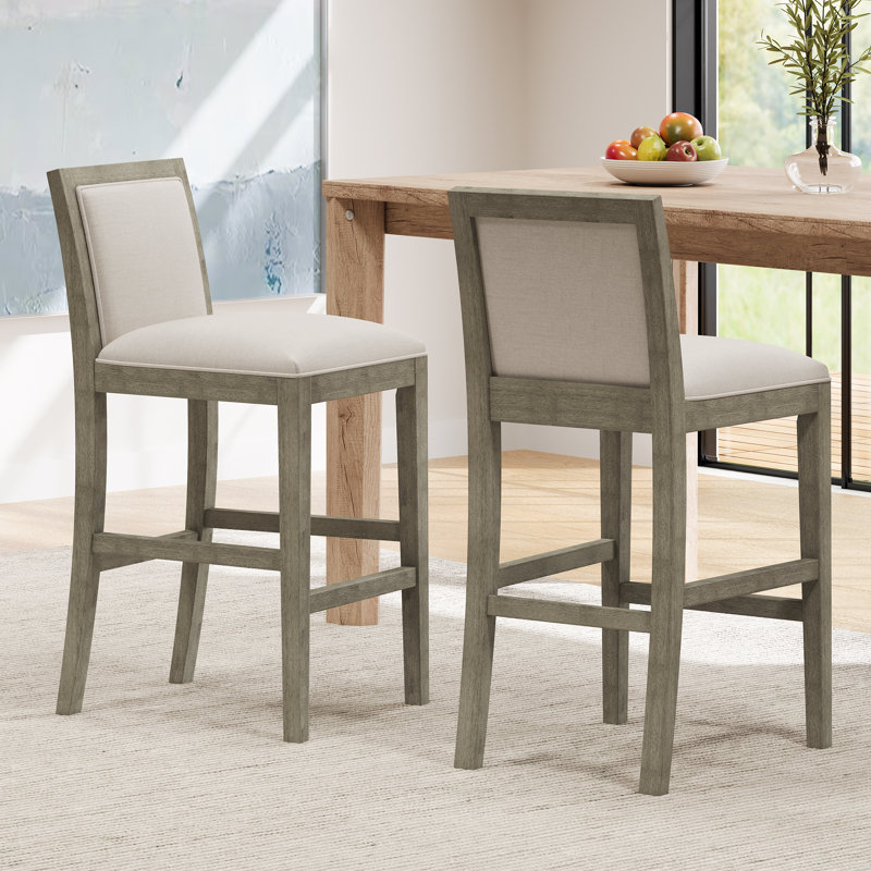 Tabourets de bar 30,5 po Laverock, Taupe clair