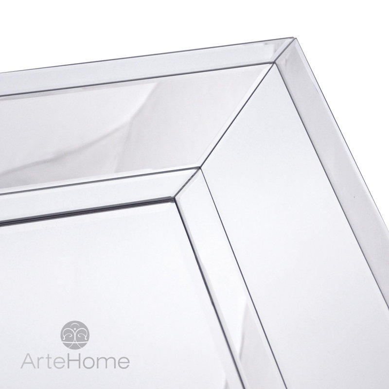 Downham Flat Wall Mirror, 140cm H x 70cm W x 7cm D