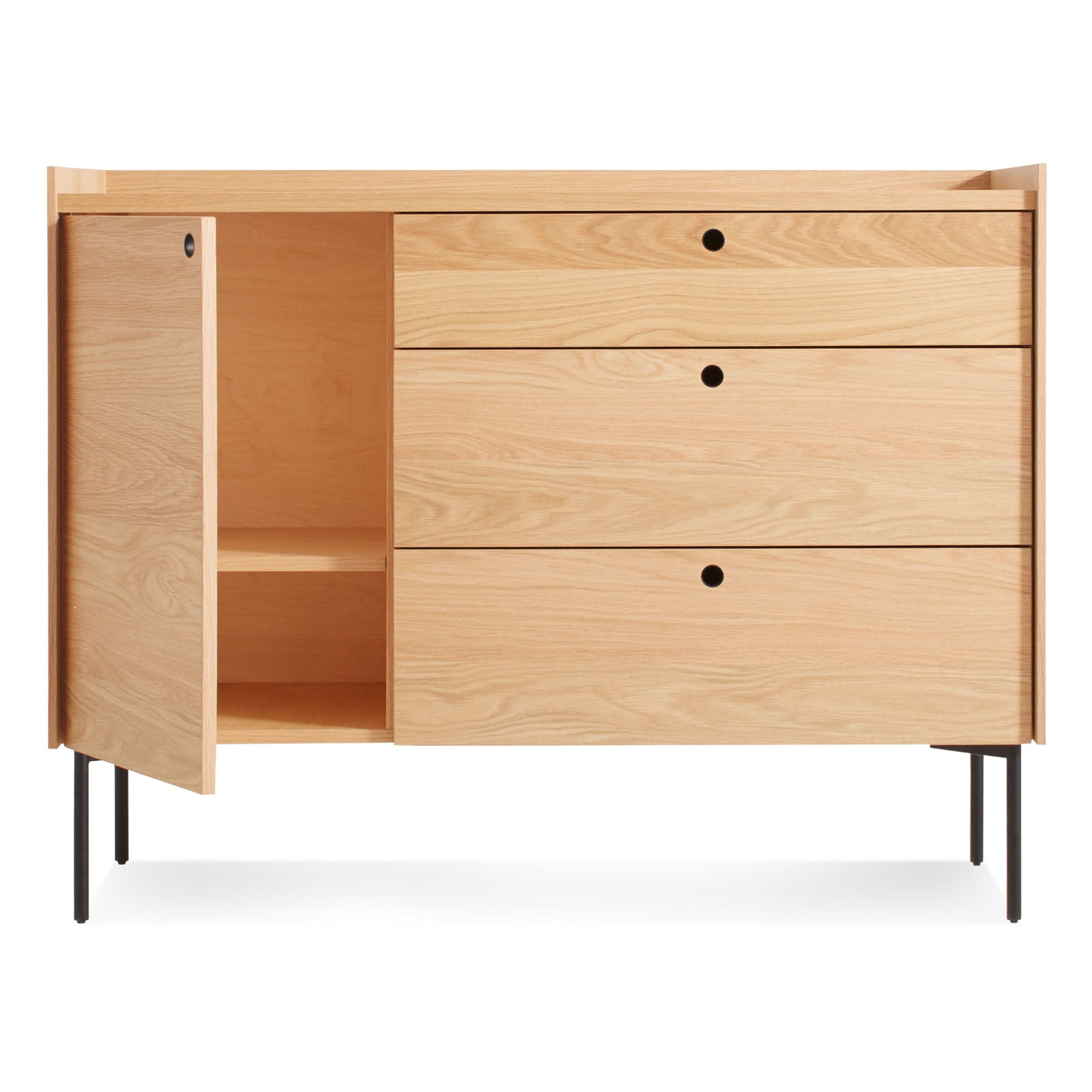 Peek 49'' Sideboard, White Oak