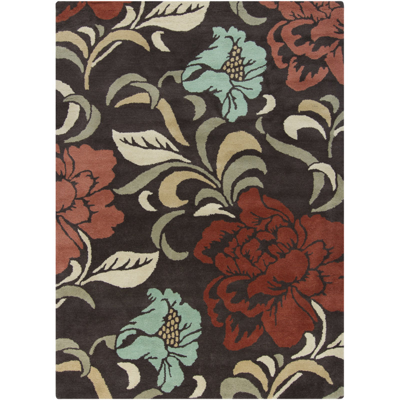 Tapis brun Abbeville, Rectangle 5 pi x 7 pi