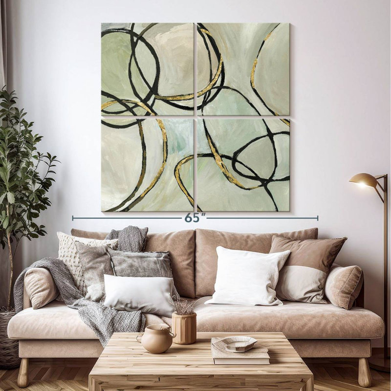 Infinity Rings, 50" H x 50" W