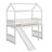 House Loft Bed With Slide-1800497556
