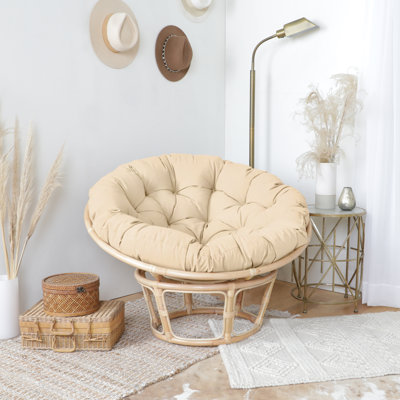 Indoor/Outdoor Sunbrella Papasan Cushion
