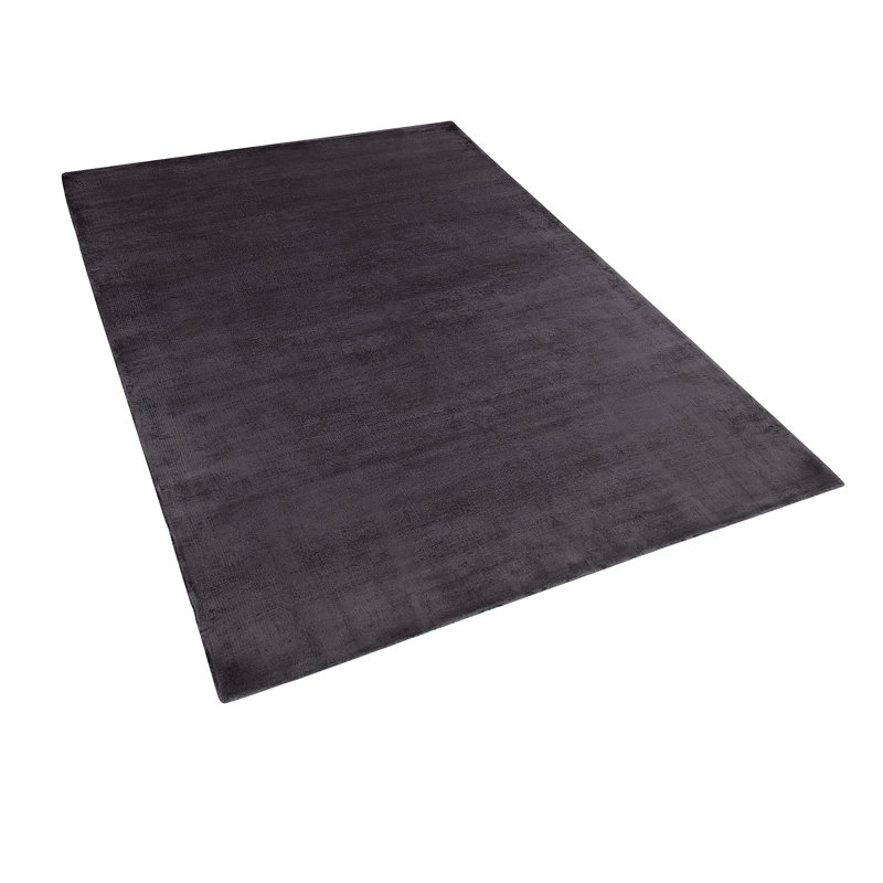 Matos Solid Colour Viscose Hand Woven Area Rug, Rectangle 140 x 200cm