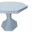 Table de présentation octogonale en roseau