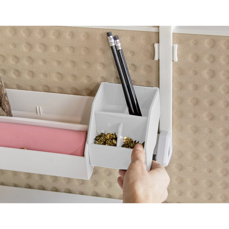 Rangement de bureau, Blanc
