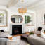 Lustre de style chandelier double en forme de chandelle 5 lumières-1199620358