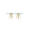 Infinity Oval Glass Dining Table