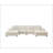 Convertible U-Shaped Combination Sofa