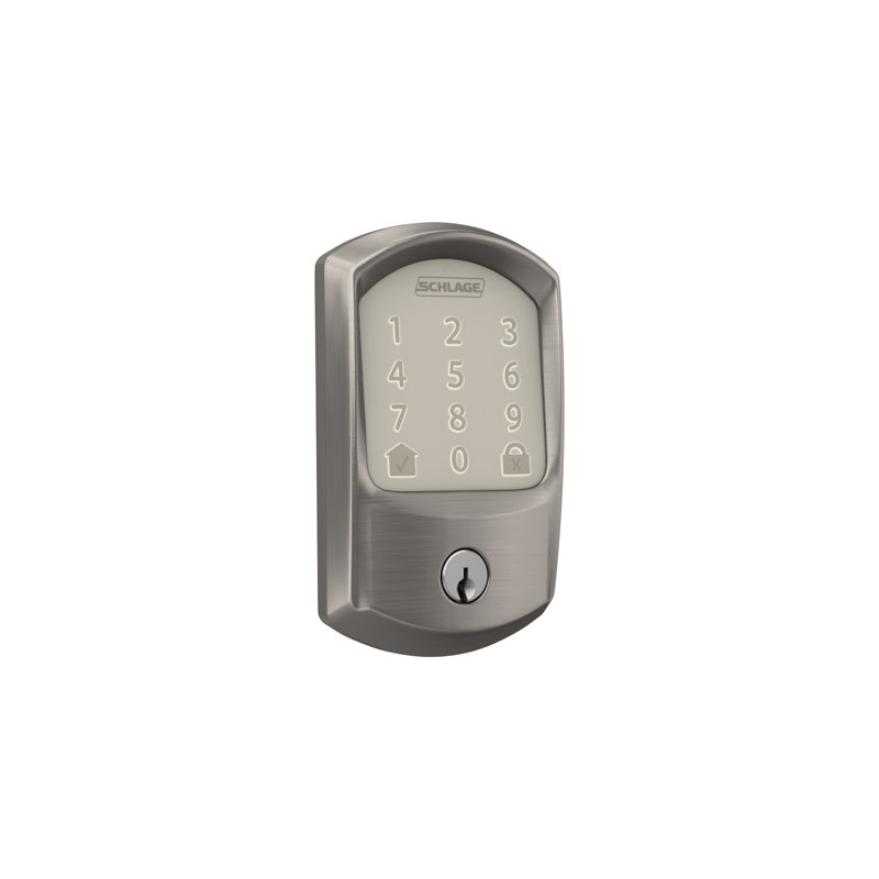 Encode Smart Wifi Deadbolt With Greenwich Trim, Chrome