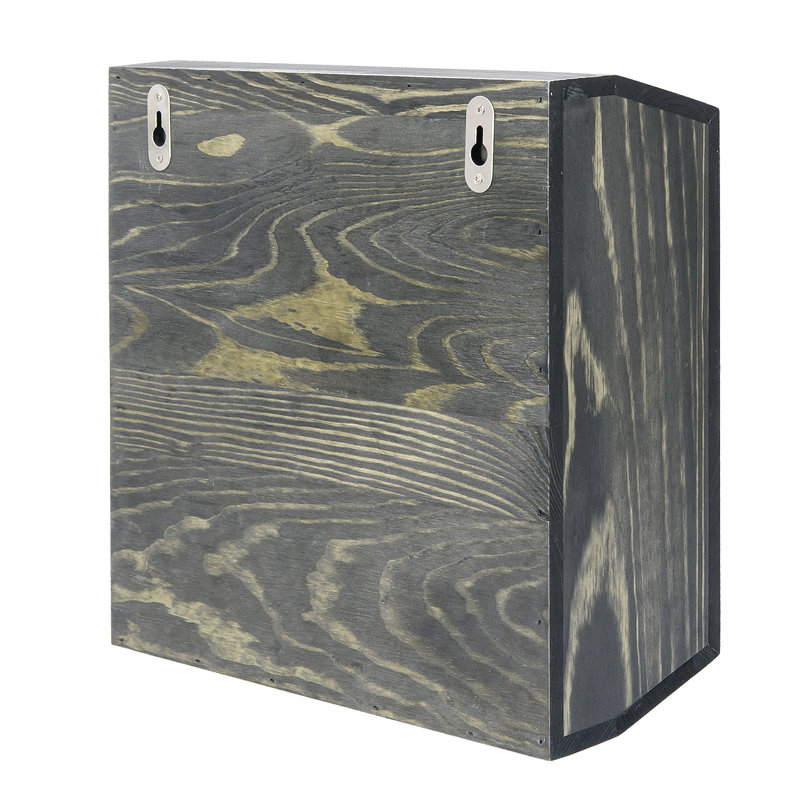 Wood Wall/ Under Cabinet Mounted Paper Towel Holder