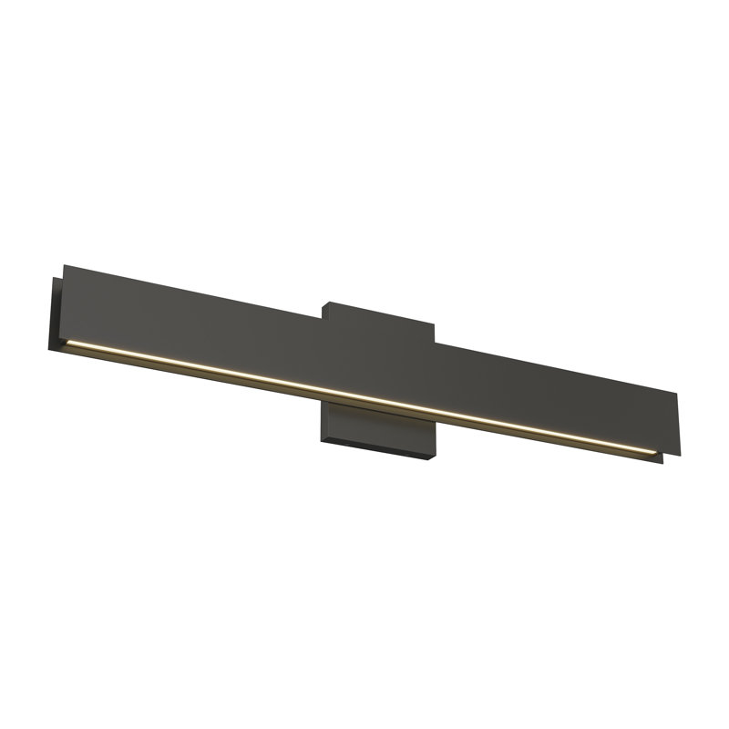 Bau 1 - Light LED Bath Bar, Nightshade Black