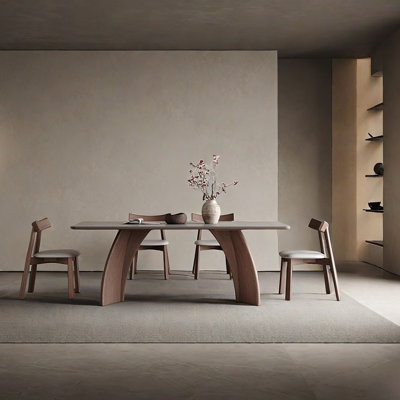 Modern Minimalist Rectangular Dining Table