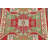 Green & Red Kazak Oriental Area Rug