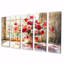 Holmes - Roses, art mural - ensemble d'art mural moderne-257501704-257501719
