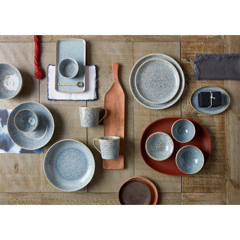Denby Halo Speckle Mugs