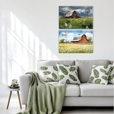 2 Piece Wrapped Canvas Print